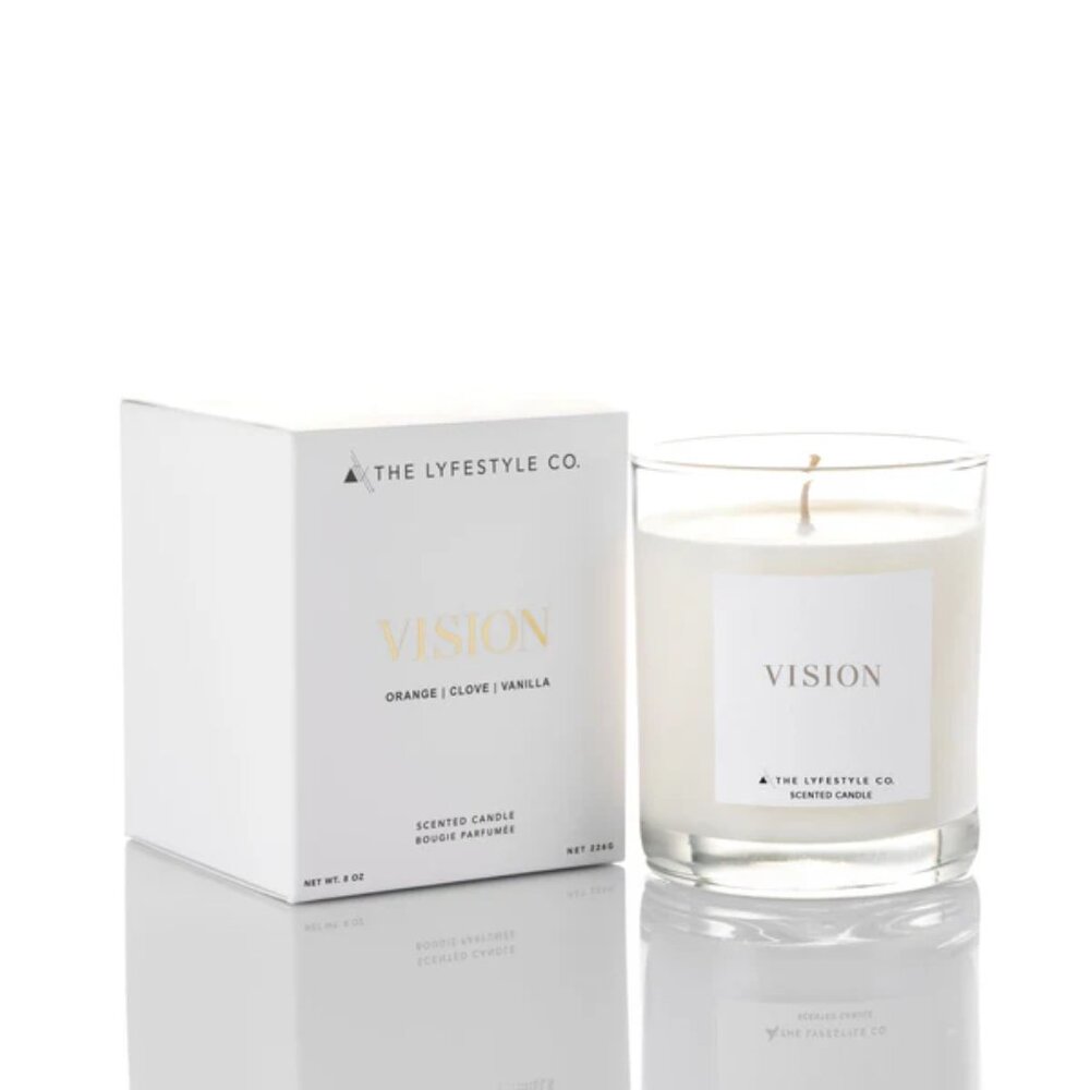 THE LYFESTYLE CO. Vision Scented Candle 8 oz.